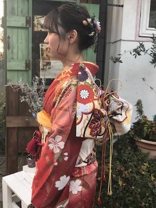  成人式・卒業式・浴衣など、着付けのお客さまも多いです！